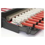 Digitus Patchpanel 1HE RJ-45, 24 Puertos Cat6a Apantallado (Categoría EA) para Montaje en Rack 1U, Color Negro