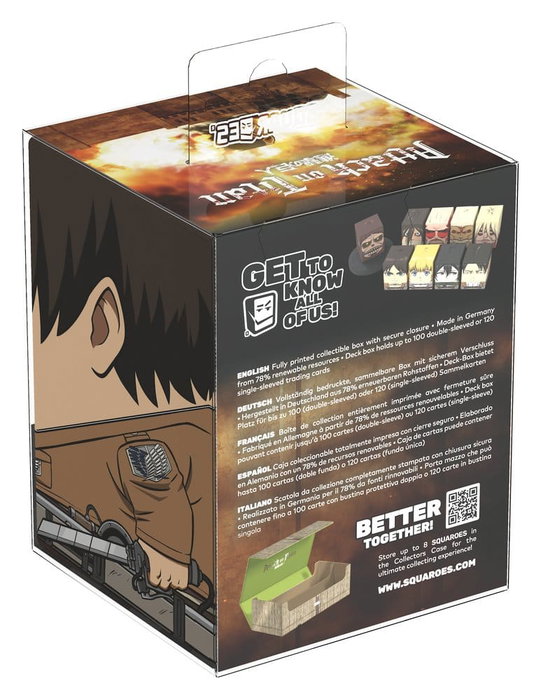 Squaroes Squaroe Attack on Titan AOT001 - Eren Jäger