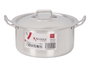 KINVARA Cacerola de Aluminio de 18 cm, 2 L, Plata