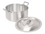 KINVARA Cacerola de Aluminio de 18 cm, 2 L, Plata