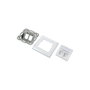 LogiLink Keystone Dose Unterputz 2 módulos, blanco puro