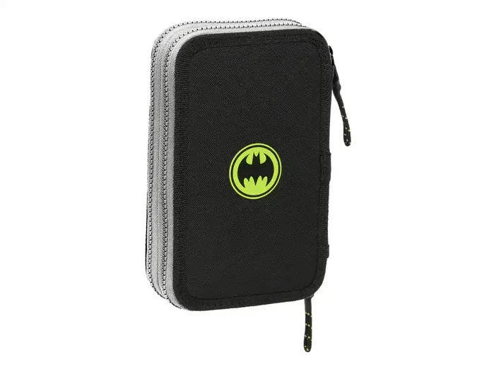 Safta Plumier Escolar Doble Pequeño Batman Game Over 29 Pcs