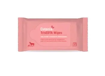 Vetnova Cutania Trisedta Wipes 24 Toallitas