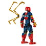 LEGO 76298 Figura para Construir Iron Spider-Man Marvel, Articulada 27 cm, +8 años