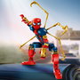 LEGO 76298 Figura para Construir Iron Spider-Man Marvel, Articulada 27 cm, +8 años