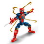 LEGO 76298 Figura para Construir Iron Spider-Man Marvel, Articulada 27 cm, +8 años