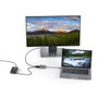 Dell Adaptador USB-C a HDMI y DisplayPort con Passthrough de Energía, 4K UHD 3840x2160 60Hz, 62g, para Portátiles