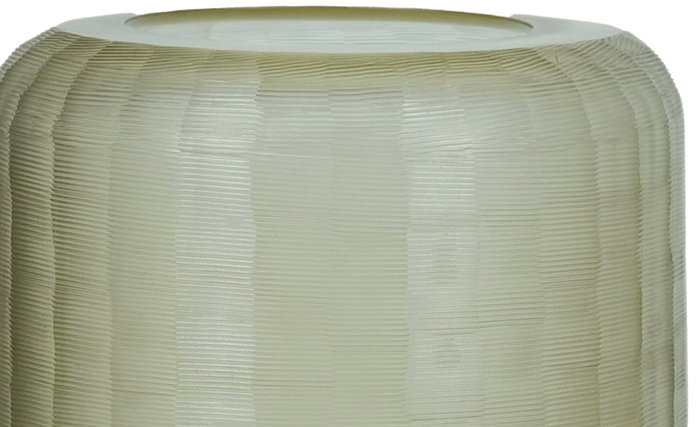 DKD Home Decor Jarrón de Cristal Glaseado 18x18x31 cm