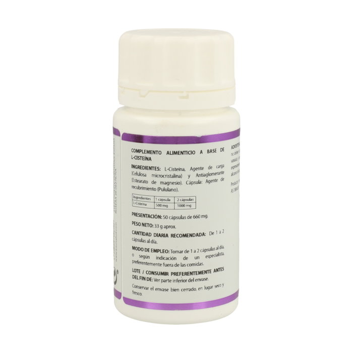 Equisalud Holomega L-Cisteína 50 cápsulas