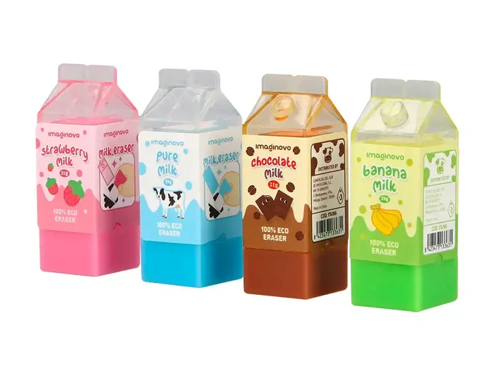Imaginovo Goma de Borrar Batidos Colores Surtidos Imaginovo Goma de Borrar Batidos Colores Surtidos