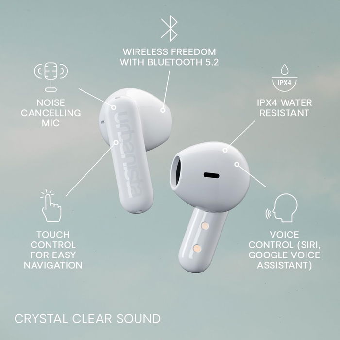 Urbanista auriculares true wireless Copenhagen pure white