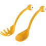 Ototo Pasta Monsters Set de cubiertos para servir Amarillo