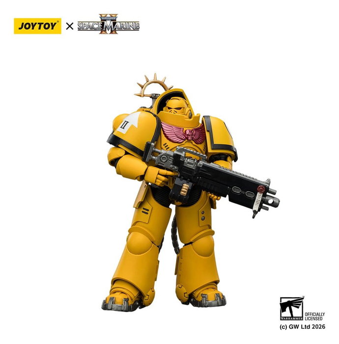 Joy Toy (CN) Warhammer 40,000 Figura Game Edition Imperial Fists Heavy Intercessor 13 cm