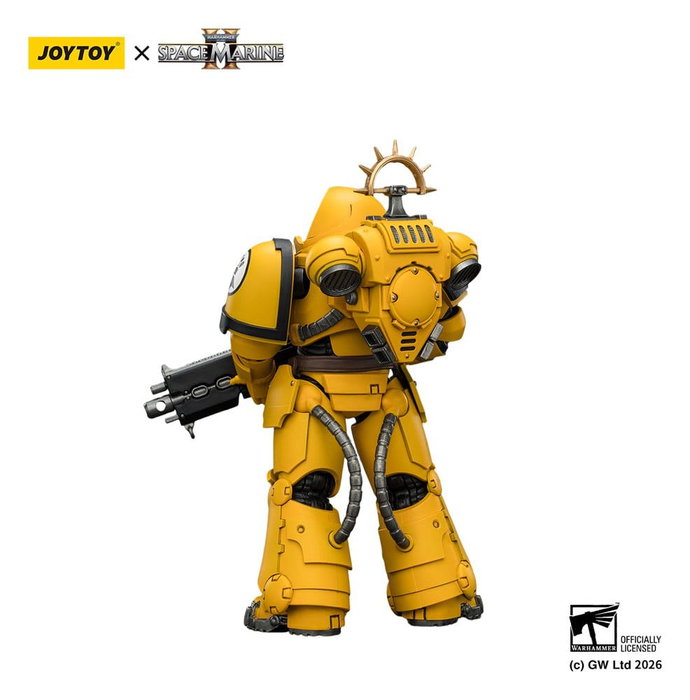 Joy Toy (CN) Warhammer 40,000 Figura Game Edition Imperial Fists Heavy Intercessor 13 cm