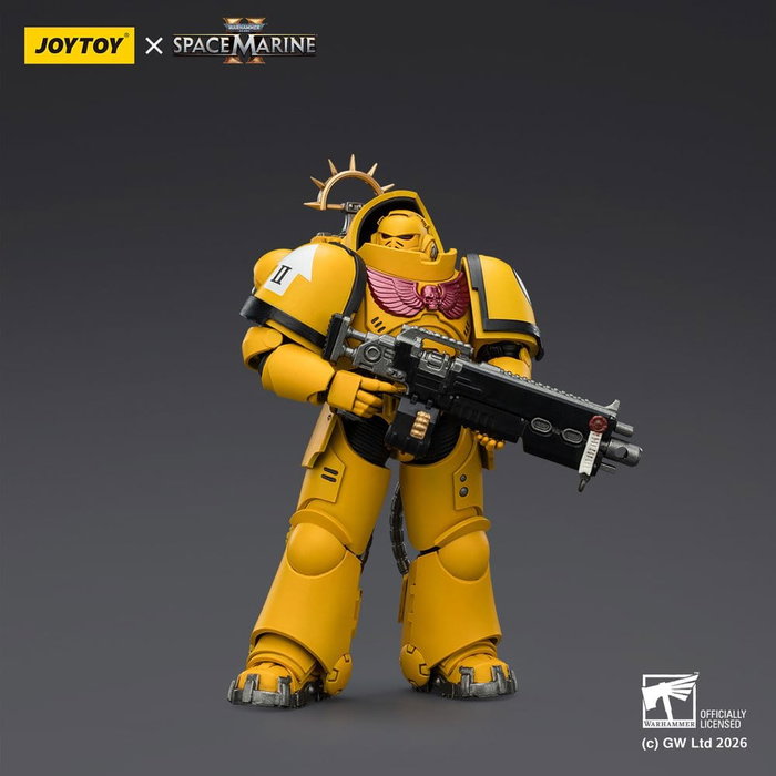 Joy Toy (CN) Warhammer 40,000 Figura Game Edition Imperial Fists Heavy Intercessor 13 cm