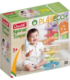 QUERCETTI PLAYBIO & WOOD TORRE ESPIRAL 10 PIEZAS