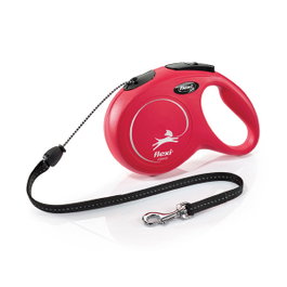 Flexi Classic M Cordon Rojo 5m