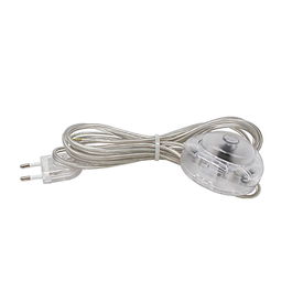 Arditi Interruptor de Pie Eléctrico con Cable 3 m, 2.5-250V, Transparente, H03VVH2-F