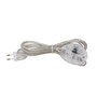 Arditi Interruptor Eléctrico de Pie con Cable 3 m, 250 V, Transparente, H03VVH2-F