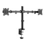 Goobay Monitor-Halterung Dual Flex negro