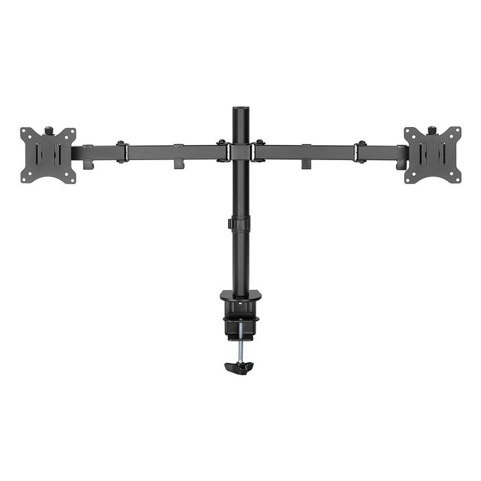Goobay Monitor-Halterung Dual Flex negro