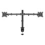 Goobay Monitor-Halterung Dual Flex negro