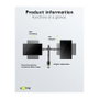 Goobay Monitor-Halterung Dual Flex negro