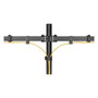 Goobay Monitor-Halterung Dual Flex negro