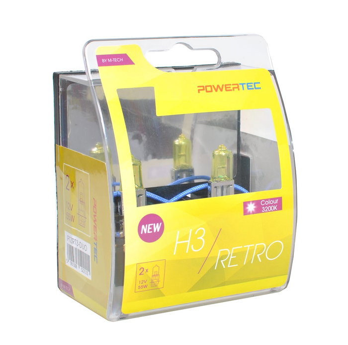 M-Tech PowerTec Retro H3 12V Duo Gold