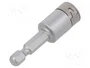 WERA Vaso de 6 ángulos HEX 4,5mm 1/4 pulgada 23mm Zyklop