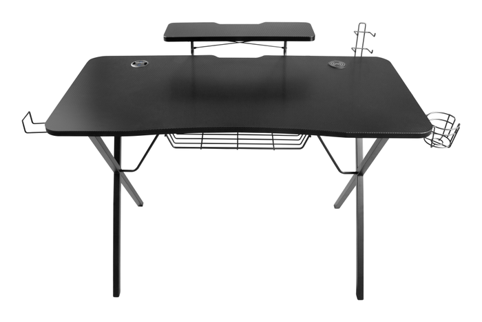 GENESIS Holm 300 RGB Escritorio Gaming Negro 1200x600x750 mm con Carga Inalámbrica y Hub USB GENESIS Holm 300 RGB Escritorio Gaming Negro 1200x600x750 mm con Carga Inalámbrica y Hub USB