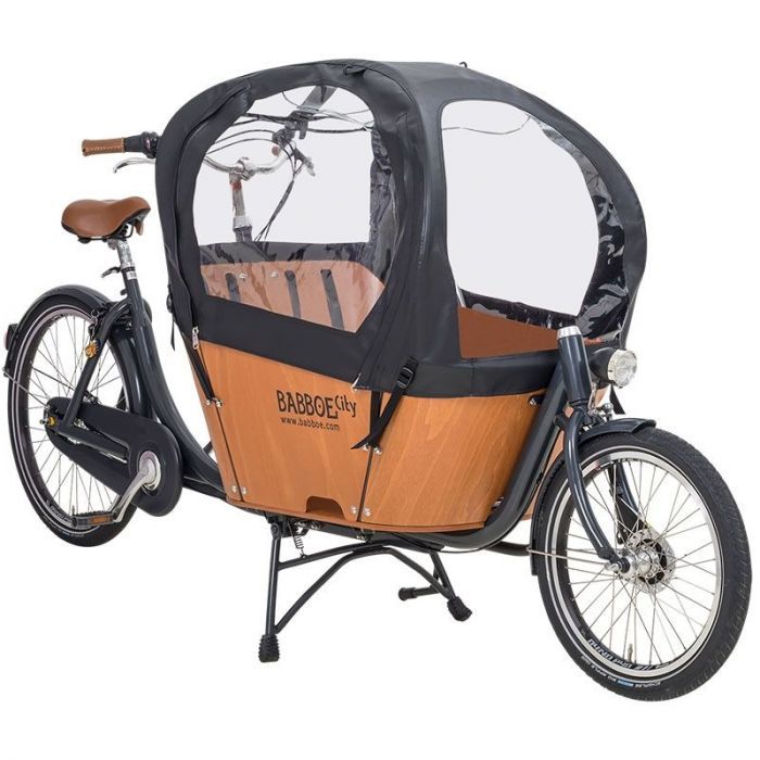 Babboe Estructura y Funda de Lluvia para Cajón City Negro Babboe Estructura y Funda de Lluvia para Cajón City Negro