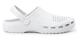 Zueco Roly Dan Eva Unisex Talla 42 Blanco