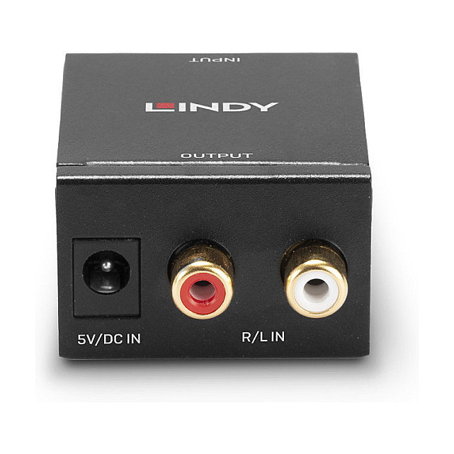 LINDY Convertidor de audio 70309 Phono a TosLink (Óptico) & Coaxial ADC LINDY Convertidor de audio 70309 Phono a TosLink (Óptico) & Coaxial ADC