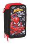 Safta Plumier Triple 37 Piezas Spider-Man 12,5x19,5x5,5cm