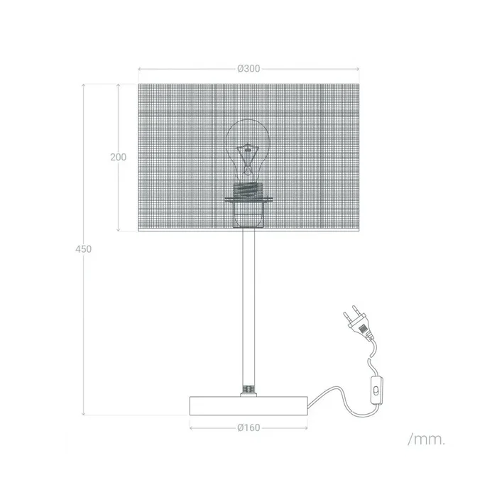 Pakdasht SKD-T1011 Lámpara de Mesa Ratán, Base Metal Blanco, Bombilla E27 no Incluida Pakdasht SKD-T1011 Lámpara de Mesa Ratán, Base Metal Blanco, Bombilla E27 no Incluida