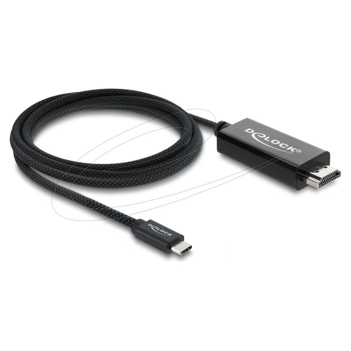 DeLOCK Cable USB Tipo C a HDMI 4K 60 Hz 2 m DeLOCK Cable USB Tipo C a HDMI 4K 60 Hz 2 m