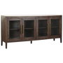 DKD Home Decor Buffet Moderno 180 x 40 x 85 cm Mango Mármol Travertino
