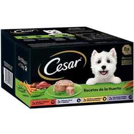 Cesar Multipack 8 Seleccion de la Huerta 3x8x150g Alimento Humedo Para Perros