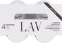 LAV Set de 4 Vasos Artem, 340 cc, Cristal, 8.5 x 8.5 x 10 cm (12 Cajas)