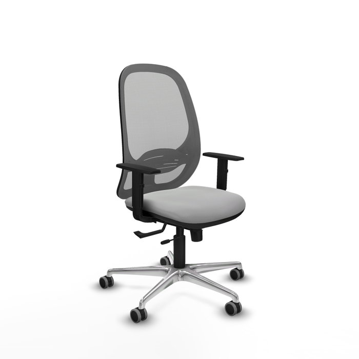 PIQUERAS Y CRESPO Silla de oficina Cilanco con mecanismo Sincro/Traslack Gris PIQUERAS Y CRESPO Silla de oficina Cilanco con mecanismo Sincro/Traslack Gris