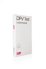 Divasa DFV Test Leishmania Canino Test Detección Anticuerpos Leishmania Suero Plasma Sangre Entera 1 Unidad