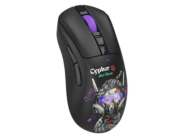 A4-Tech Bloody R73 Ultra Duo Cypher Ghost Ratón Gaming Inalámbrico Negro