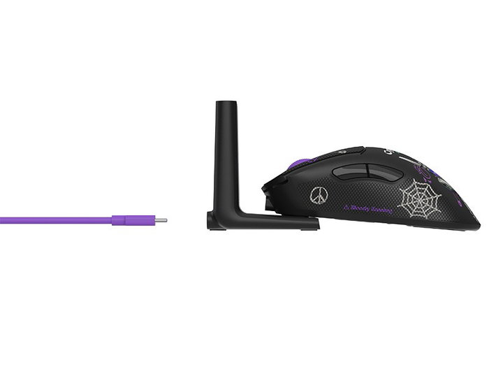 A4-Tech Bloody R73 Ultra Duo Cypher Ghost Ratón Gaming Inalámbrico Negro