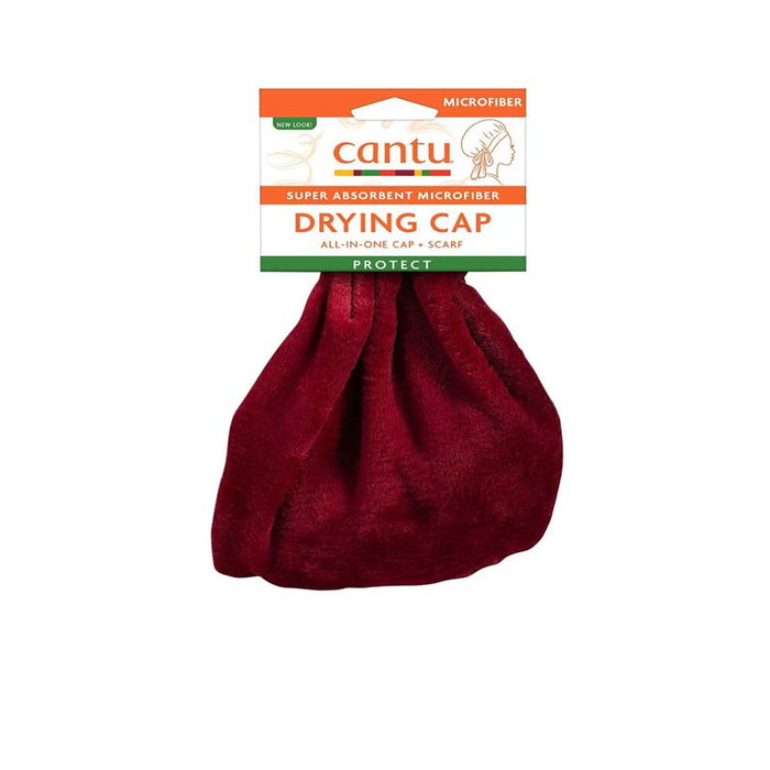 Cantu Gorro de Secado de Microfibra para Cabello Húmedo con Bufanda Incorporada, Secado Suave y Absorción de Humedad Cantu Gorro de Secado de Microfibra para Cabello Húmedo con Bufanda Incorporada, Secado Suave y Absorción de Humedad