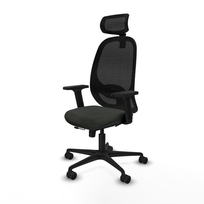 PIQUERAS Y CRESPO Silla de oficina Cilanco con mecanismo Sincro/Traslack y Cabecero 2D PIQUERAS Y CRESPO Silla de oficina Cilanco con mecanismo Sincro/Traslack y Cabecero 2D