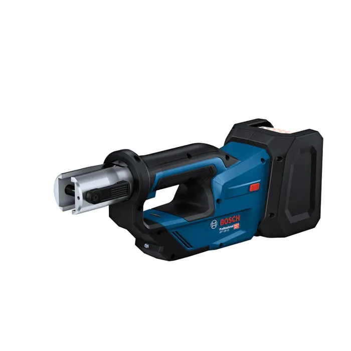 Bosch Professional Crimpadora GPT 18V-19 + Kit RFz12/16/20, Cabezal 360 grados, L-Boxx 238, Sin bateria ni cargador