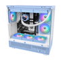 Thermaltake CT120 EX Reverse ARGB Pack de 3 Ventiladores de 120 mm Azul Hydrangea