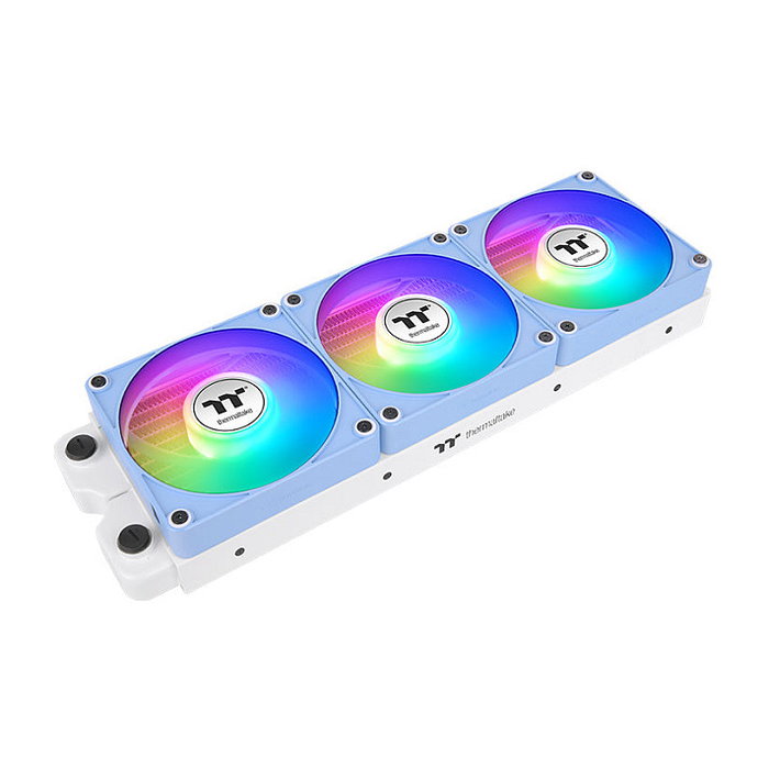 Thermaltake CT120 EX Reverse ARGB Pack de 3 Ventiladores de 120 mm Azul Hydrangea
