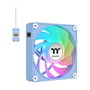 Thermaltake CT120 EX Reverse ARGB Pack de 3 Ventiladores de 120 mm Azul Hydrangea